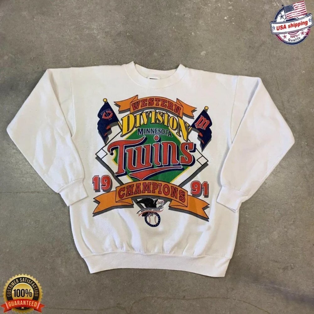 Minnesota Twins MLB Western Division Champions Sweatshirt
